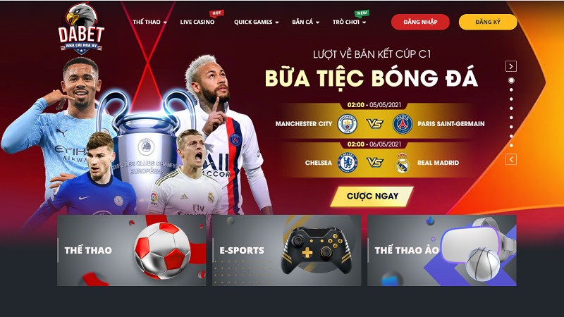 Dabet – Siêu phẩm nhà cái cá cược xứ Cờ Hoa